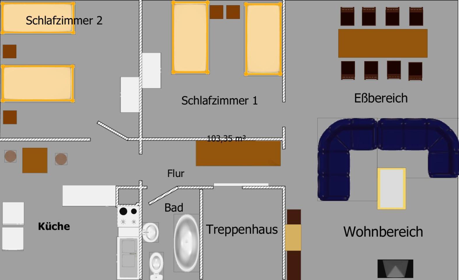 Krio Nicola Rothfuchs Ferienwohnung 1 ايدار أوبرستاين المظهر الخارجي الصورة